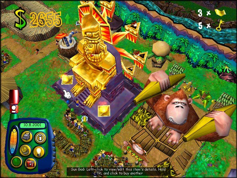 Sim Theme Park screenshot 3 for Playstation